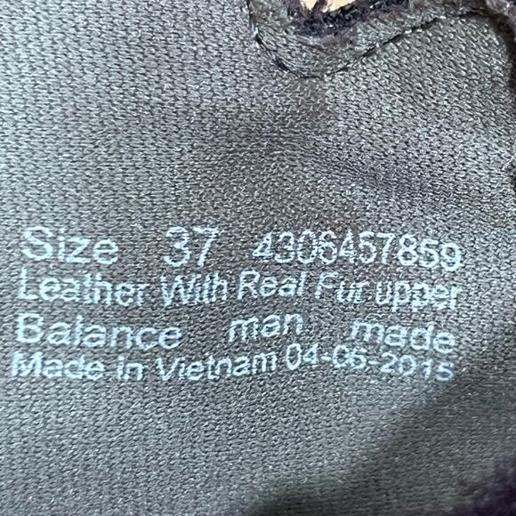 Dansko Chelsey Brown Leather Sheepskin Waterproof Winter Hiking Boot Women EU 37 - Picture 10 of 10